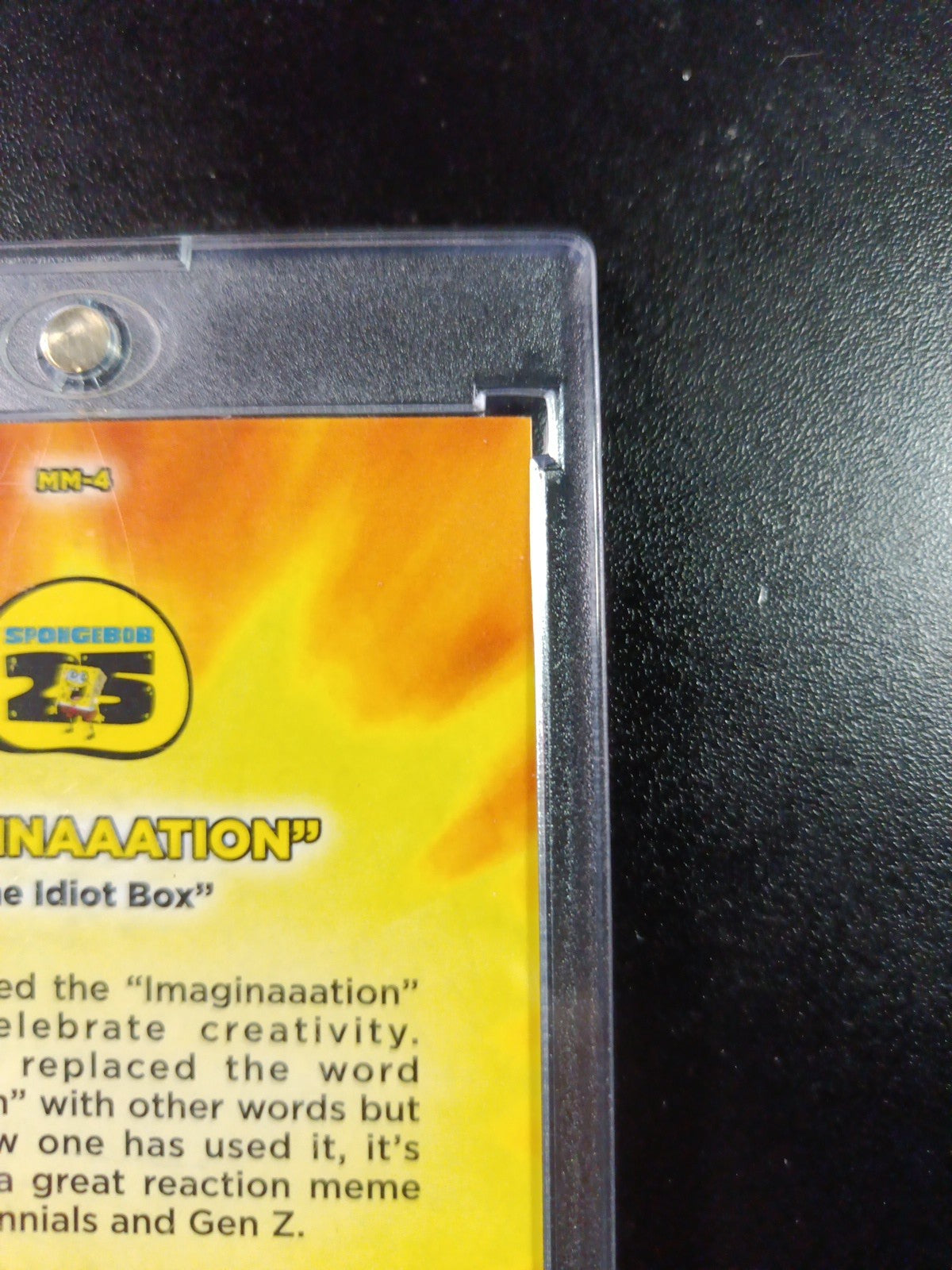 SpongeBob Masterful Memes Imaginaaation pongeBob Card Topps Case Hit MM-4