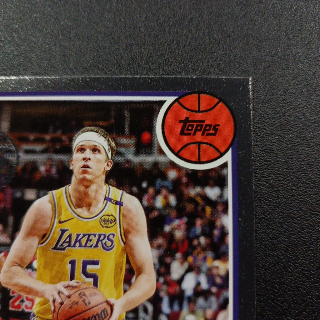 2025-26 Topps Basketball Card Austin Reaves Silver Foil 45th Anniversary