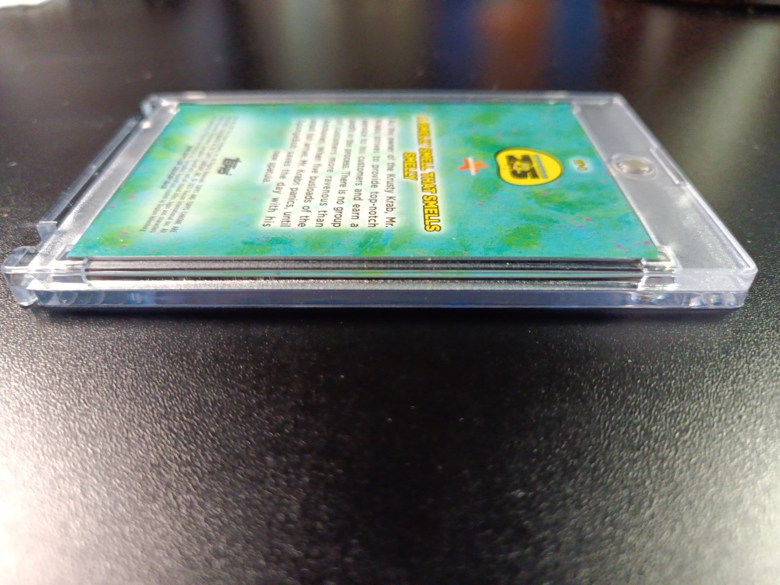 SpongeBob # /25 Mr. Krabs A Smelly Smell Orange Refractor Card Topps Case Hit