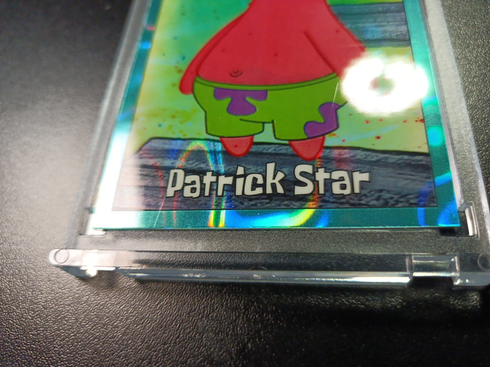 SpongeBob # 31/199 Patrick Star Aqua Lava Refractor Card Topps Case Hit /199