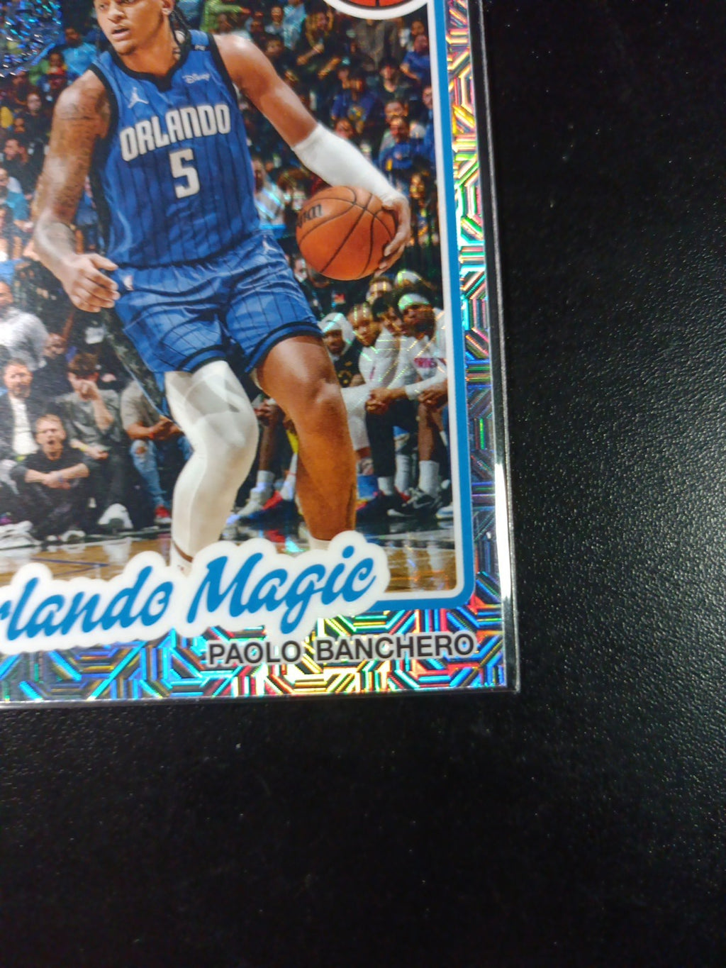 Mojo Refractor Paolo Banchero 45th Anniversary Card 25-26 Topps Basketball NBA