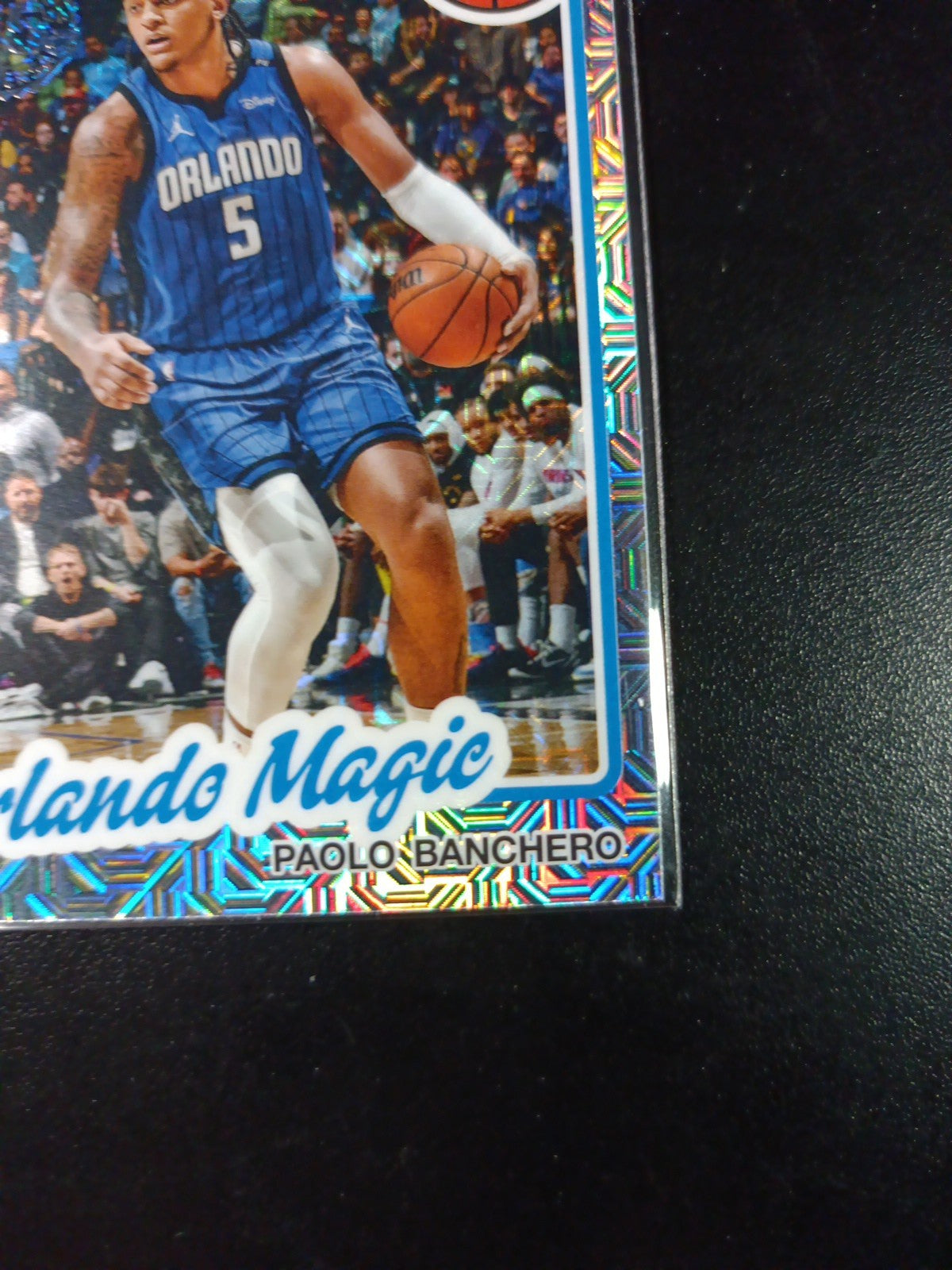 Mojo Refractor Paolo Banchero 45th Anniversary Card 25-26 Topps Basketball NBA