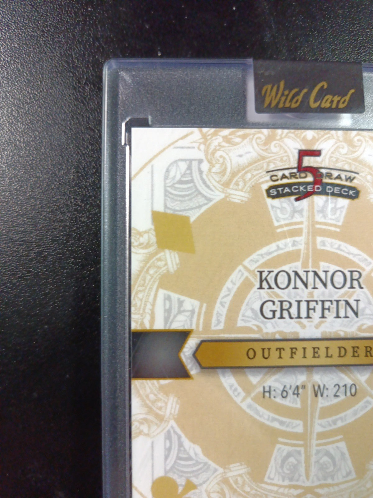 # 2/2 Autograph Konnor Griffin Blue Lava Prizm Refractor Baseball Wild Card