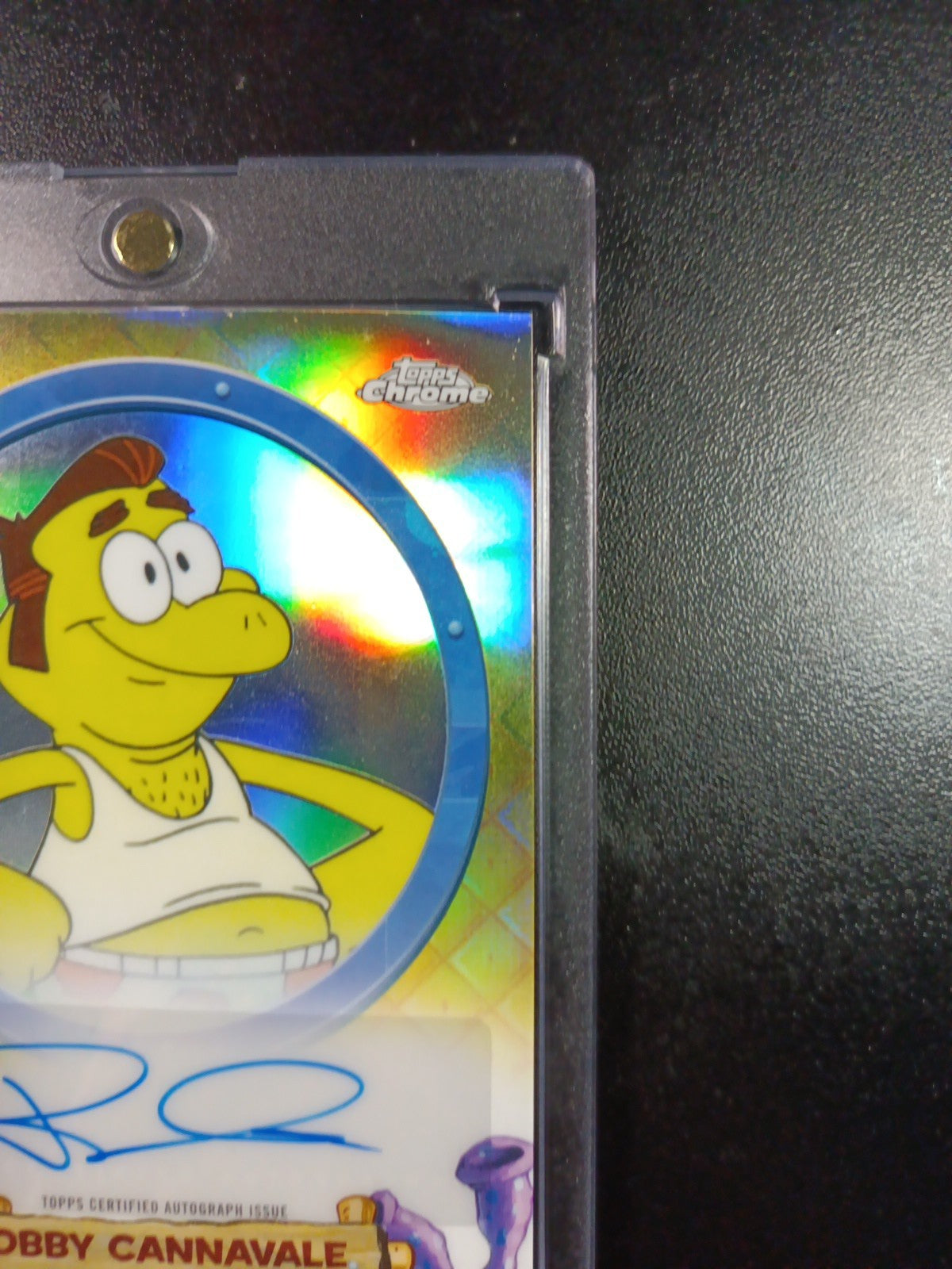 SpongeBob Refractor Autograph Tony Bobby Cannavale Card Topps Case Hit