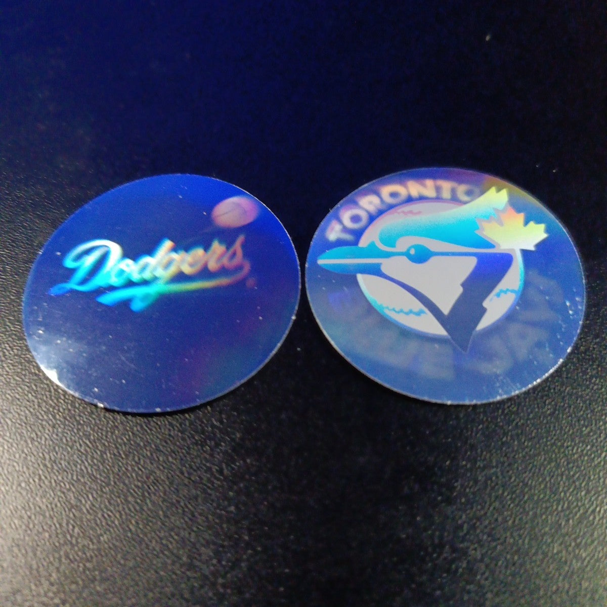 Dodgers & Blue Jays World Series 1989 Upper Deck Hologram Stickers & Foil Pack