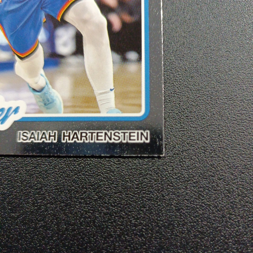 2025-26 Topps Basketball Card Isaiah Hartenstein Silver Foil 45th Anniversary
