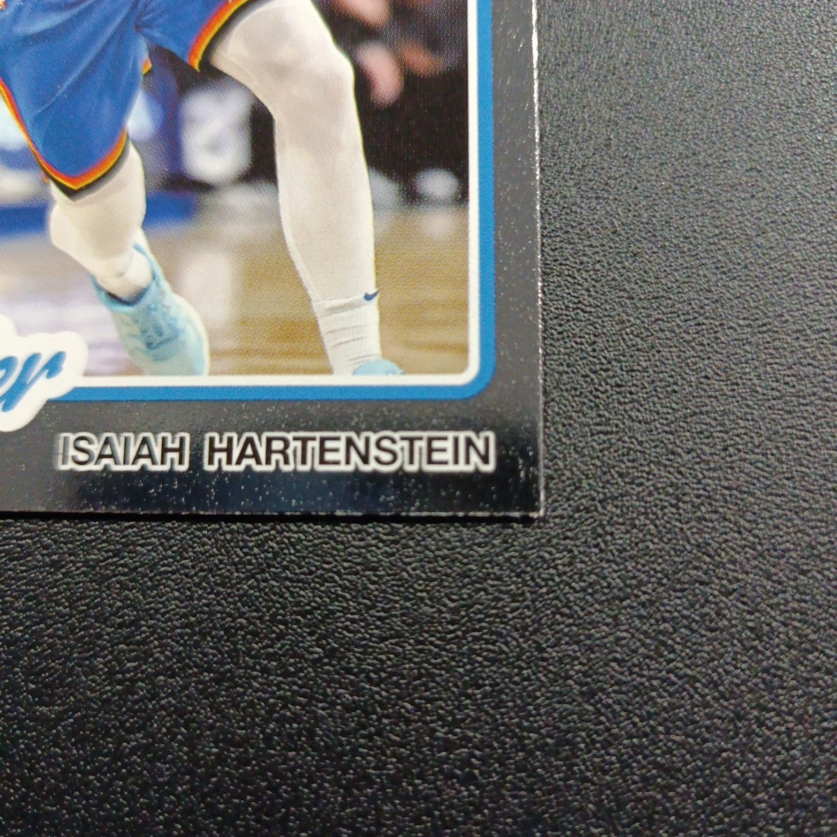 2025-26 Topps Basketball Card Isaiah Hartenstein Silver Foil 45th Anniversary