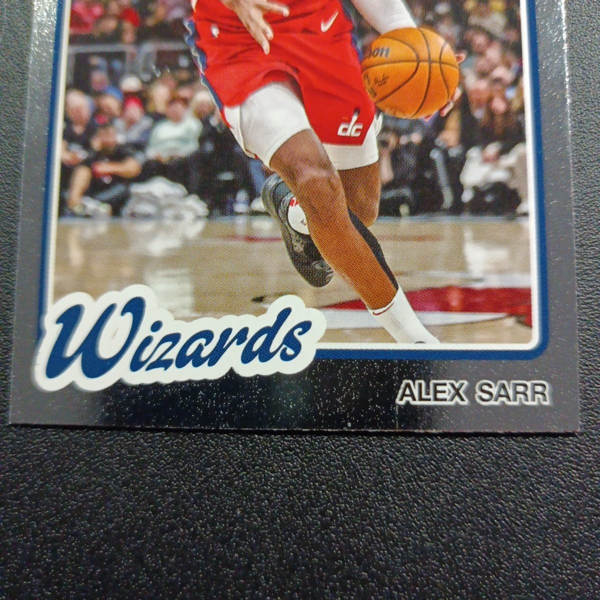 2025-26 Topps Basketball Card Alex Sarr Silver Foil 45th Anniversary