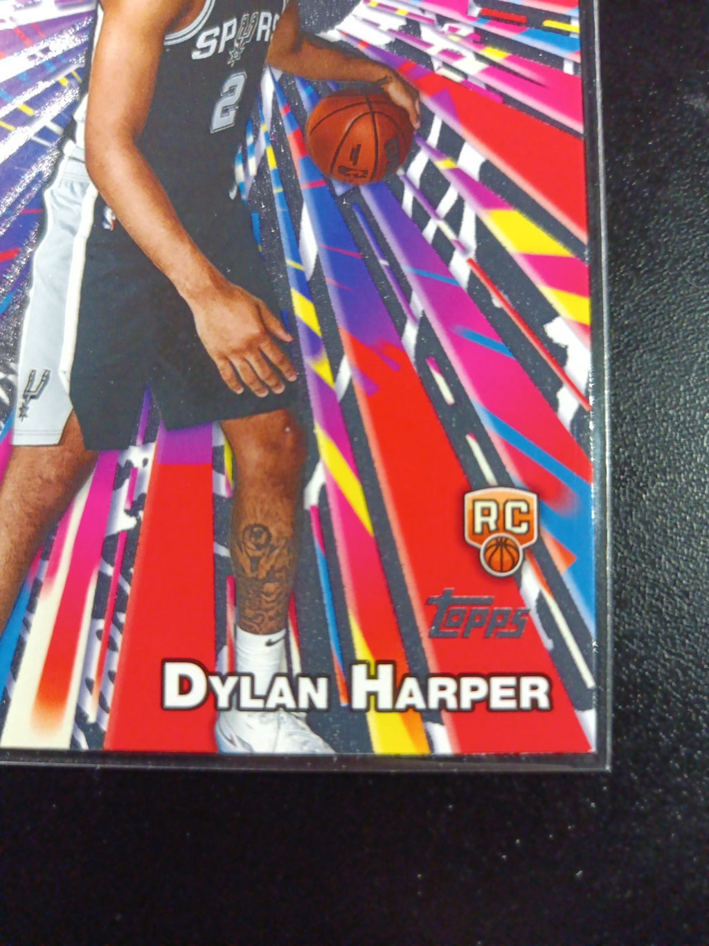 Dylan Harper Rookie Silver Foil Power Players Card 2025-26 Topps Basketball