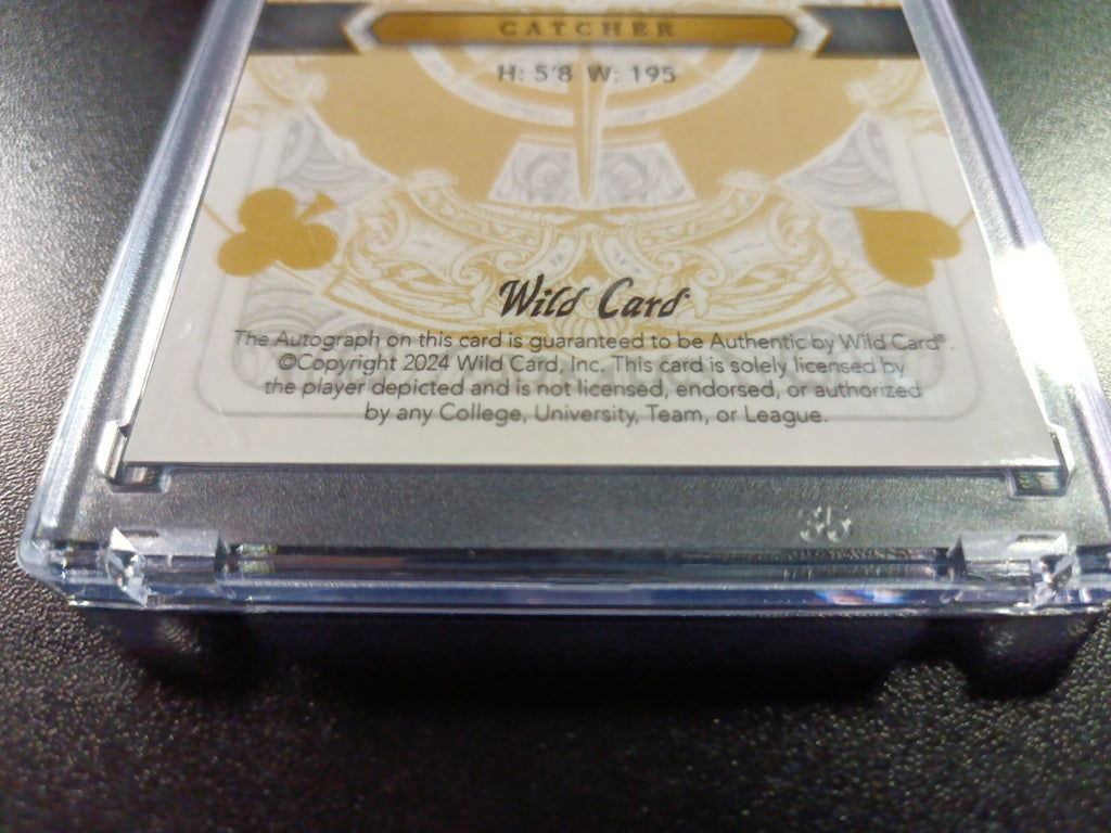 Moises Ballesteros #1/3 Autograph Rare Rookie MLB Baseball Card Wave Prizm