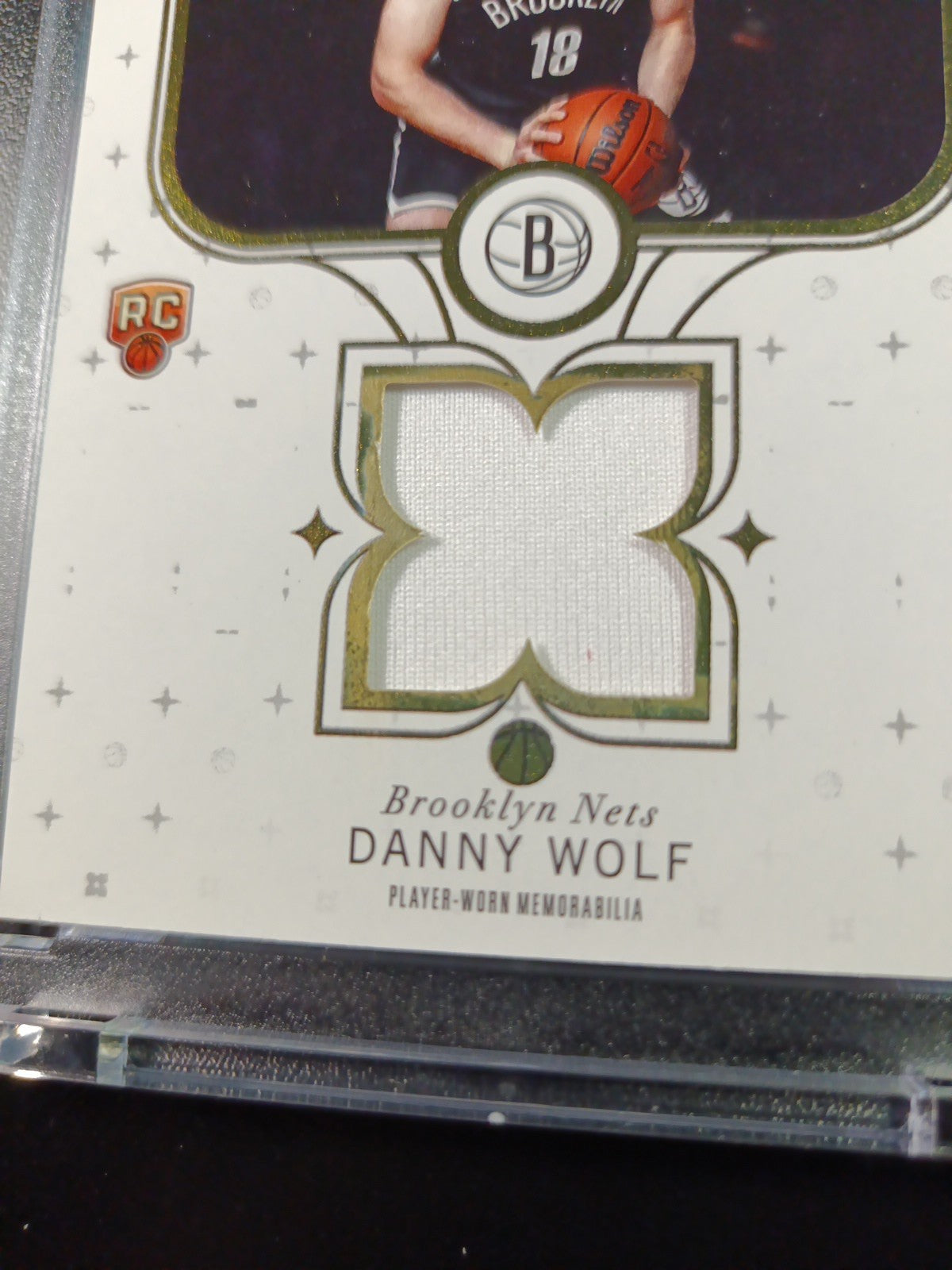 Danny Wolf Rookie Topps Basketball 2025-26 Jersey Patch Relic Franchise Fabrics 