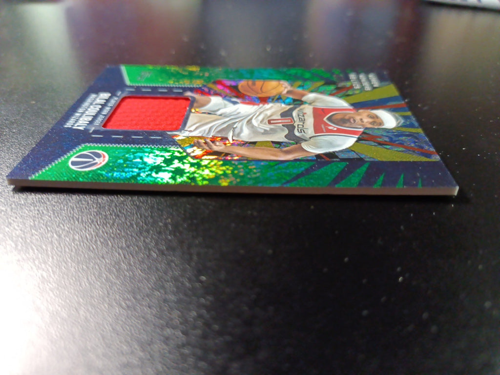 /99 Topps Basketball 2025-26 Card Bilal Coulibaly Jersey Patch Relic Green Prizm