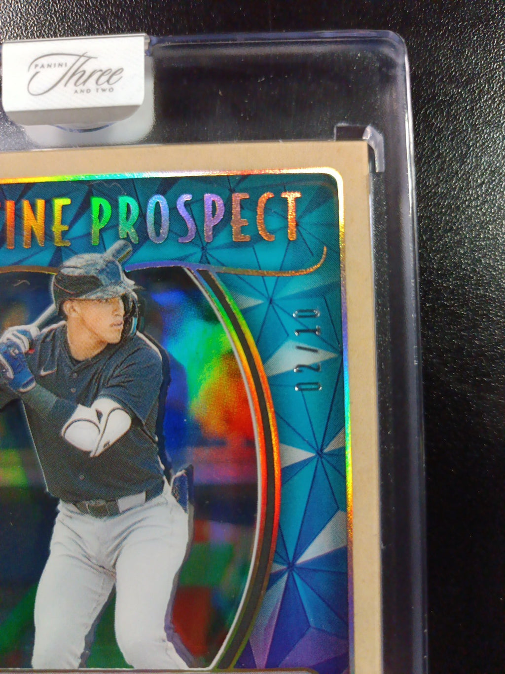 Autograph George Lombard Jr # 2/10 Gold Foil Panini W/ Case Yankees Rookie  /10