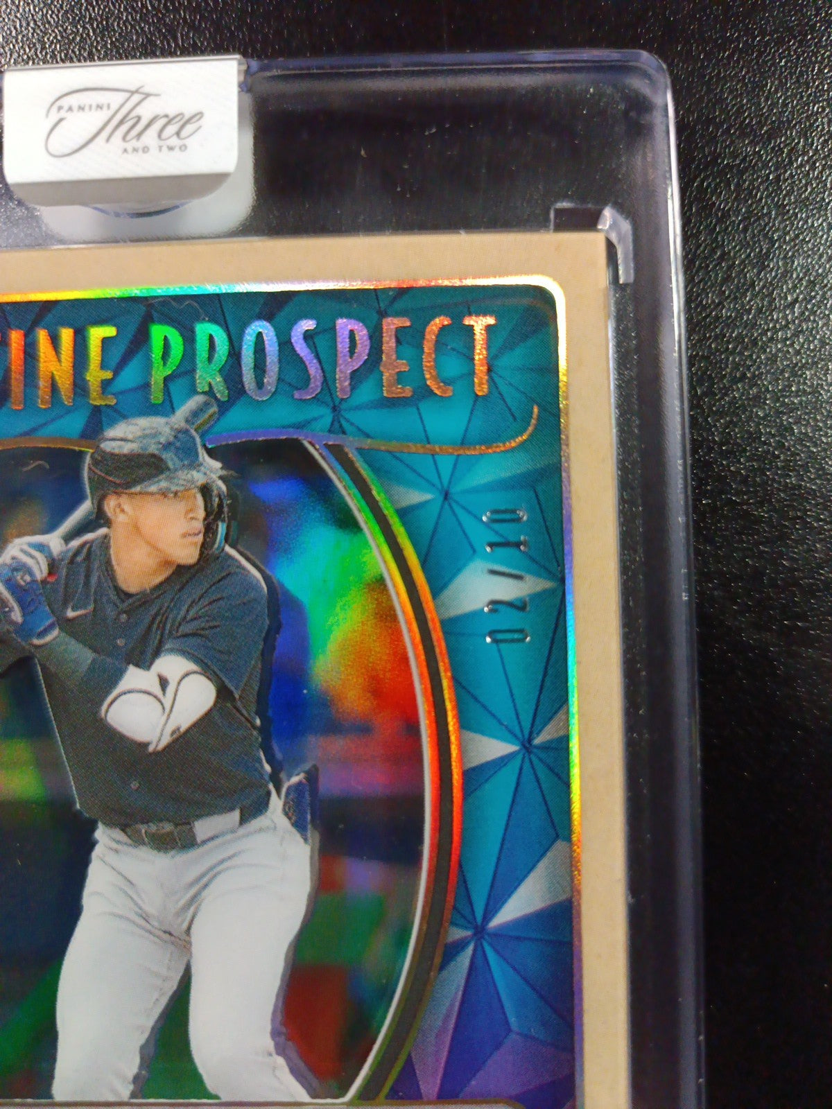 Autograph George Lombard Jr # 2/10 Gold Foil Panini W/ Case Yankees Rookie  /10