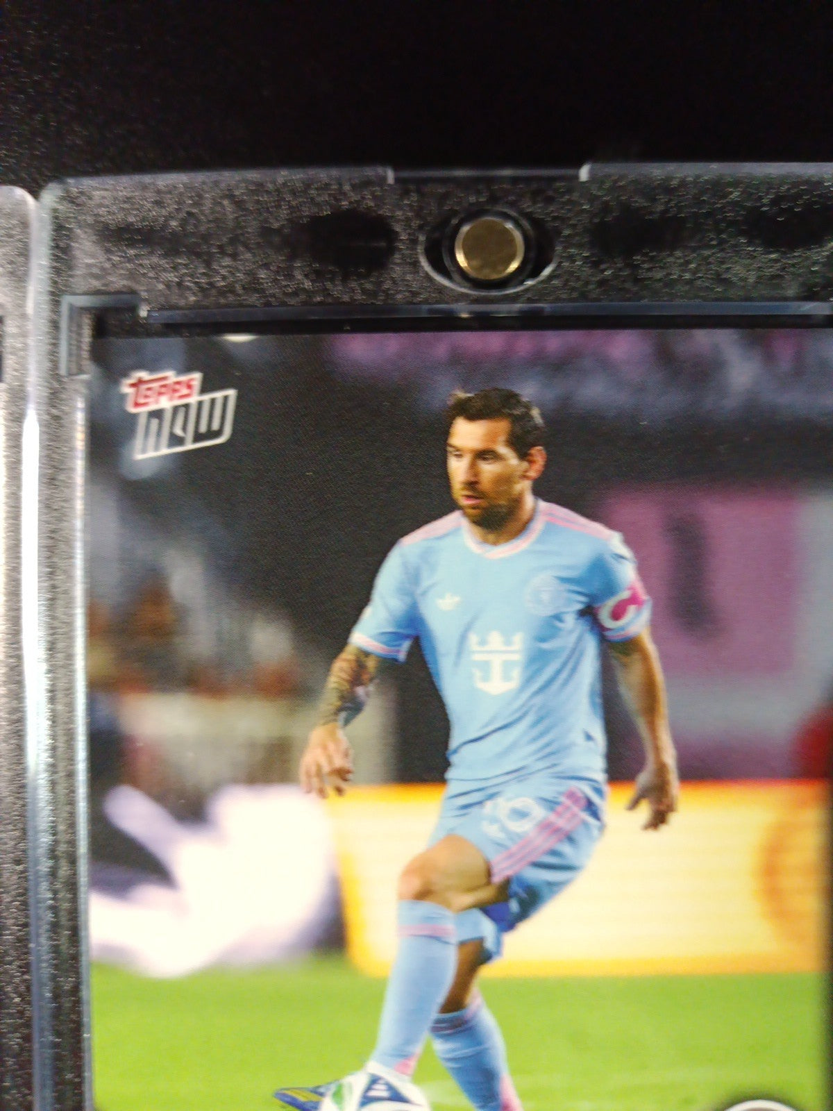 # /5 Lionel Messi Red Foil Topps Now  Variant & Base Card 107 Soccer 2025