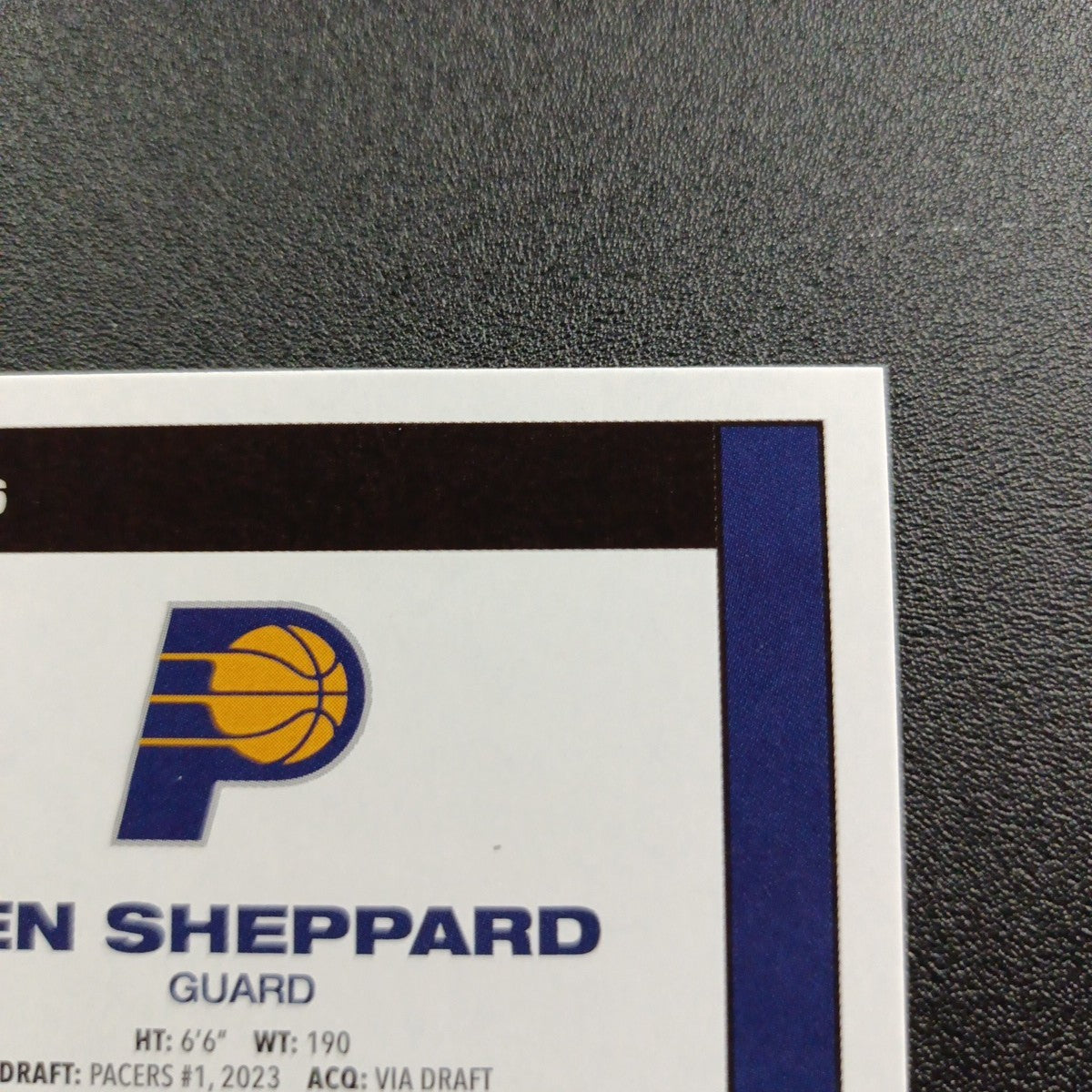 2025-26 Topps Basketball Card Ben Sheppard Silver Foil 45th Anniversary