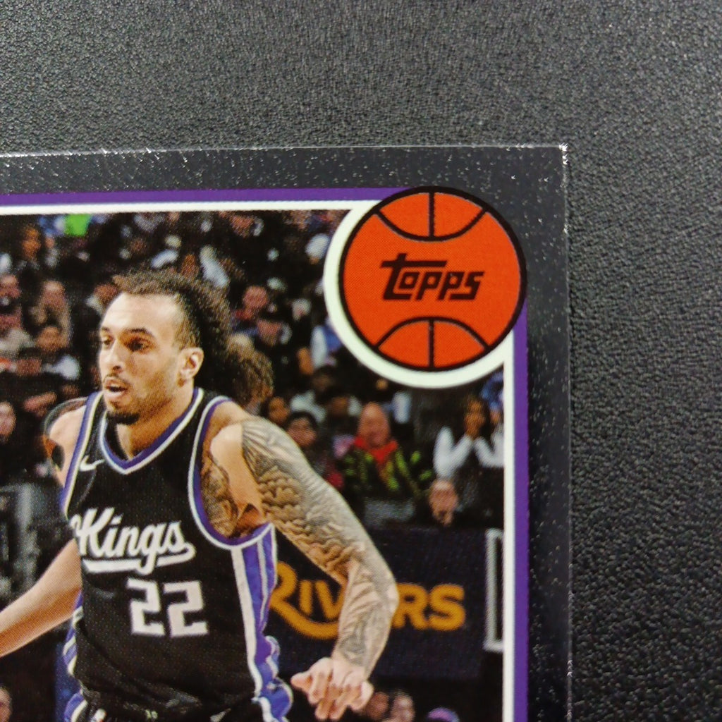 2025-26 Topps Basketball Card Devin Carter Silver Foil 45th Anniversary