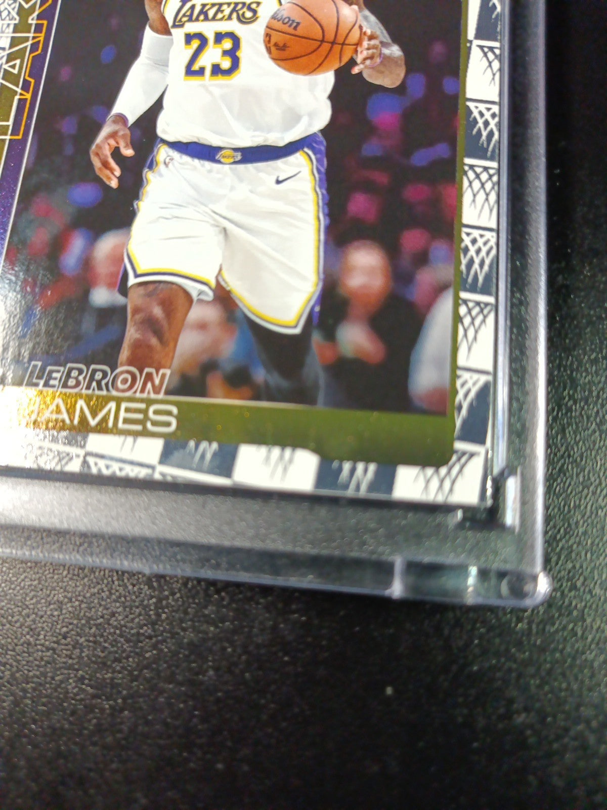 LeBron James Season Tip Off Gold Foil Card 2025-26 Topps Basketball Card Lakers