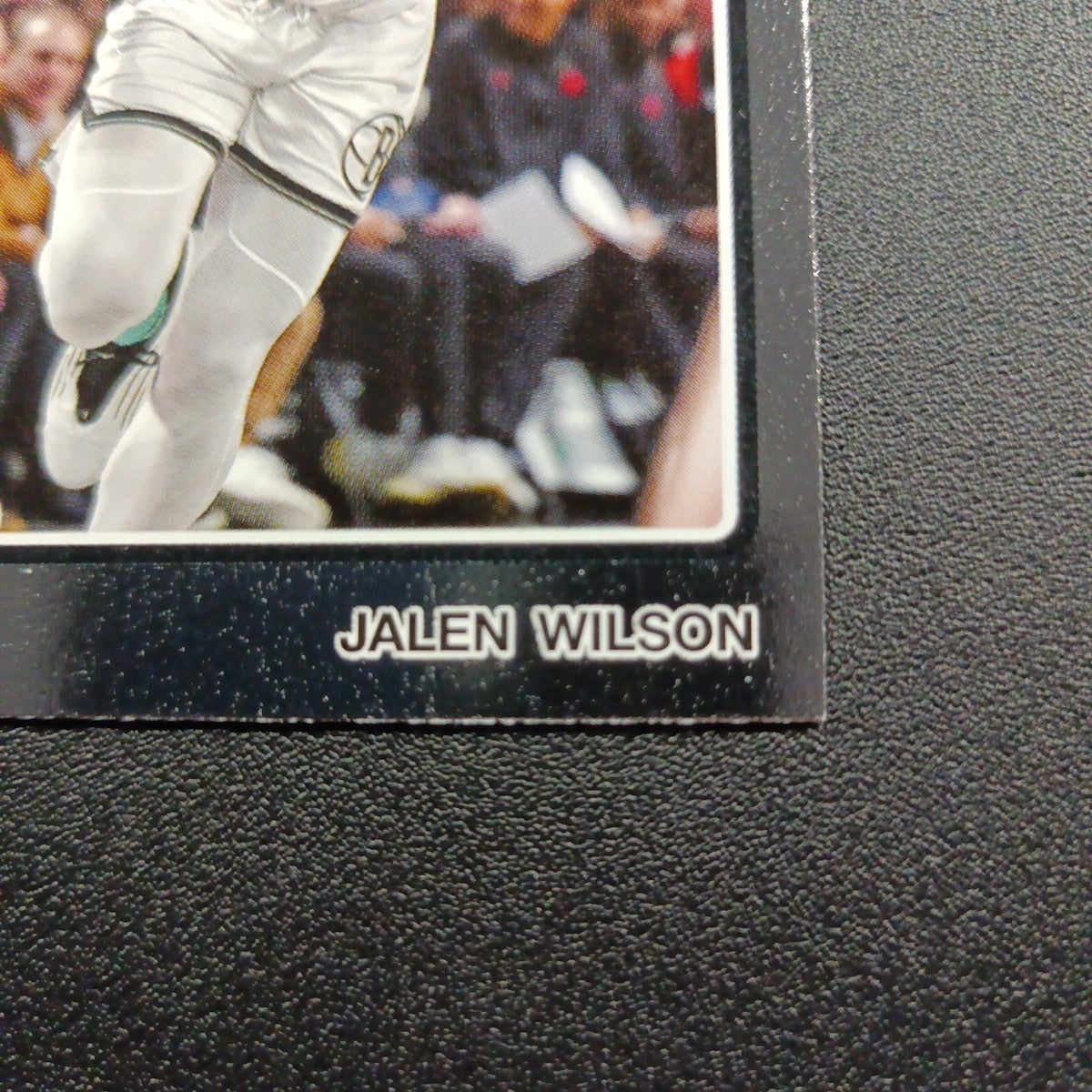 2025-26 Topps Basketball Card Jalen Wilson Silver Foil 45th Anniversary