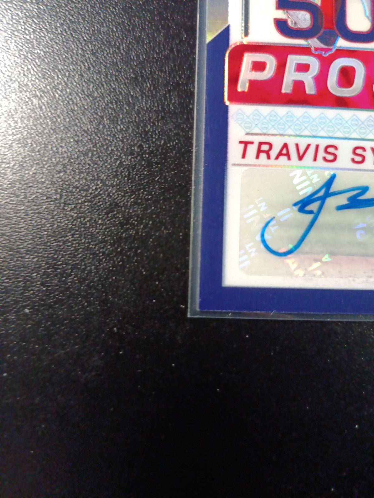 Prizm # /125 Autograph Travis Sykora Panini Prospect 24 Rookie Baseball Card MLB
