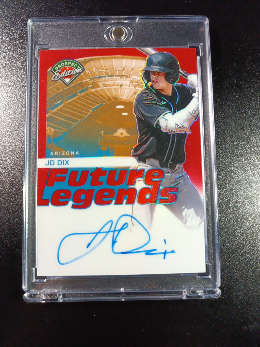 # /99 Rookie On Card Autograph JD Dix Prospect Rare Baseball Card Diamondbacks