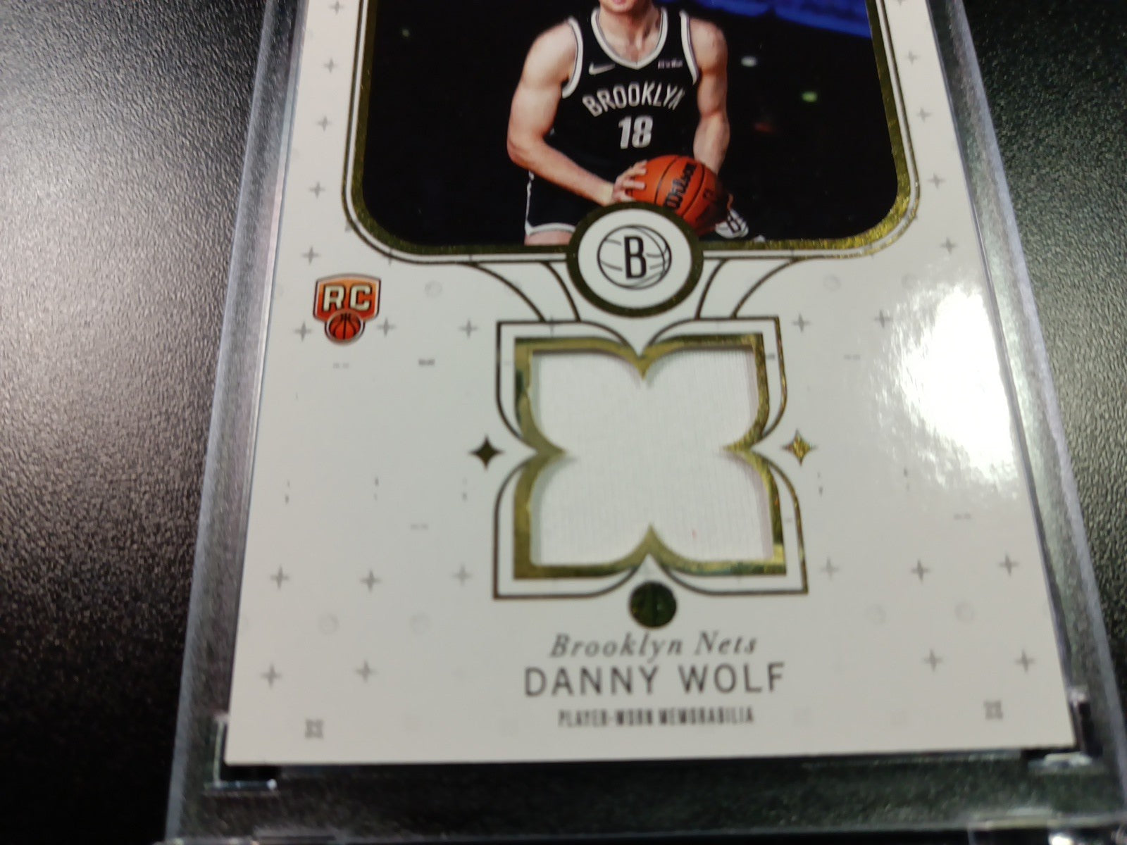 Danny Wolf Rookie Topps Basketball 2025-26 Jersey Patch Relic Franchise Fabrics 