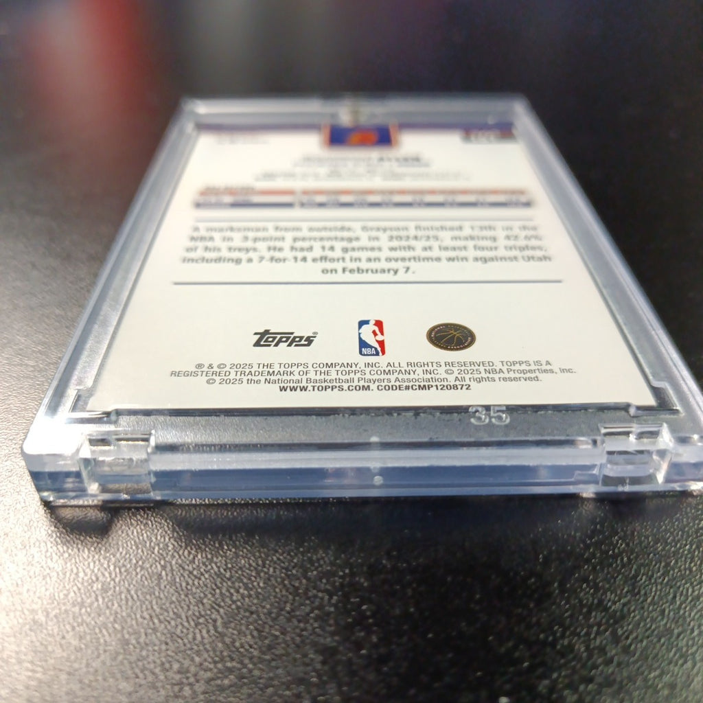 /99 Grayson Allen Season Tip Off Green Logofractor Card 2025-26 Topps Basketball