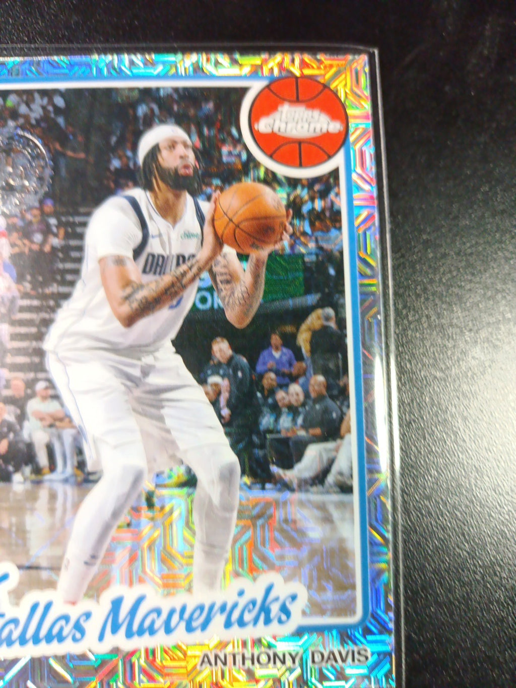 Mojo Refractor Anthony Davis 45th Anniversary Card 25-26 Topps Basketball NBA