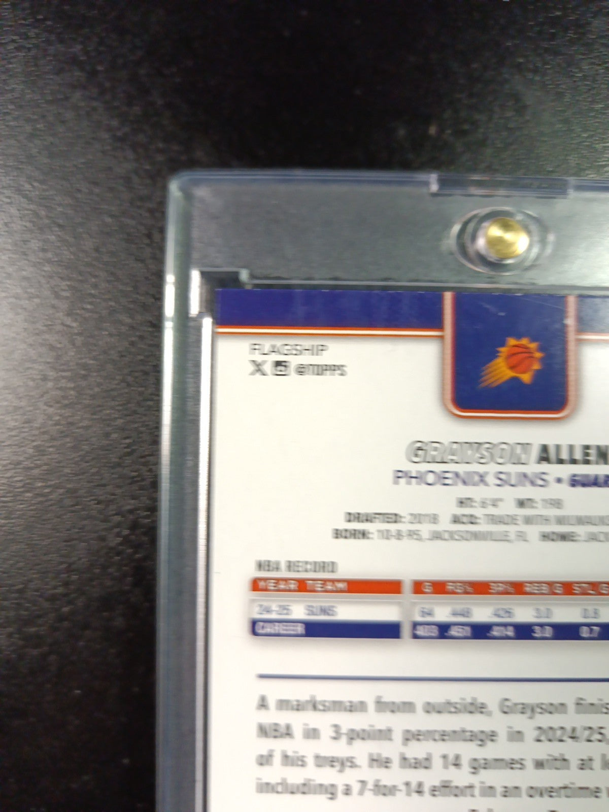 /99 Grayson Allen Season Tip Off Green Logofractor Card 2025-26 Topps Basketball