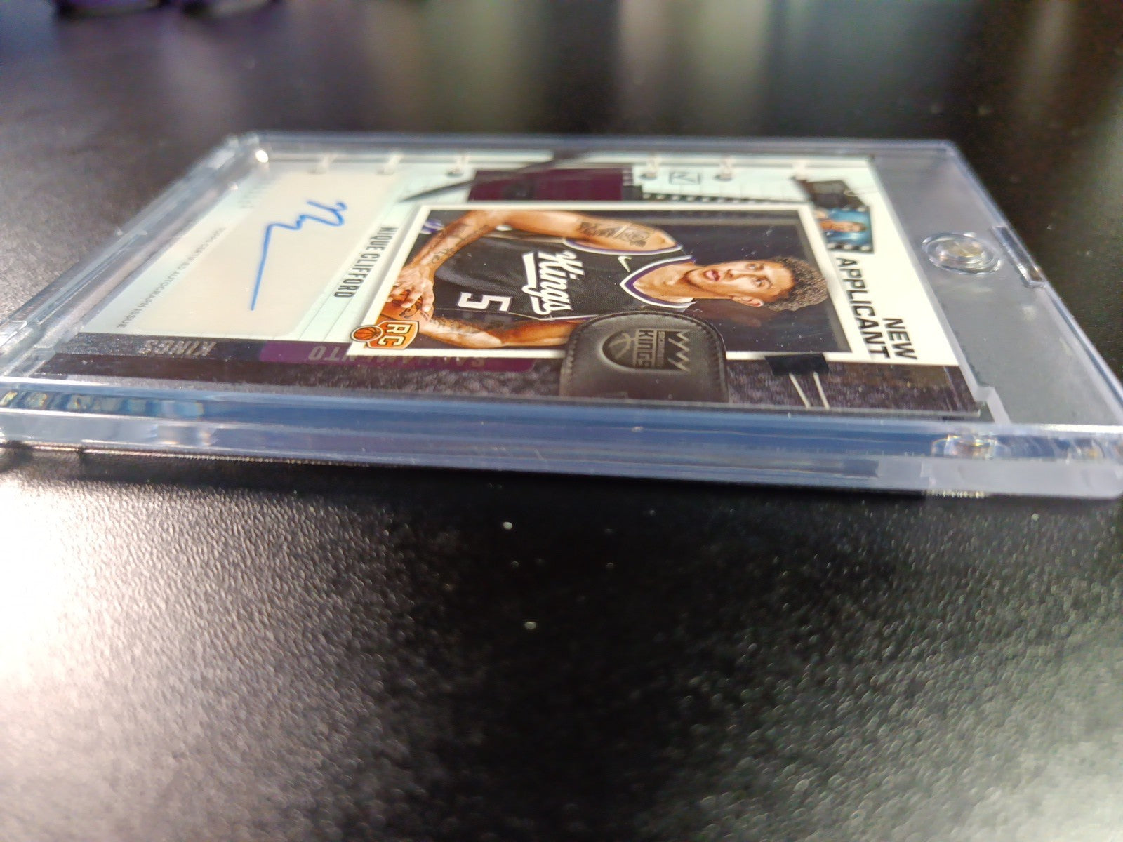 Rookie Autograph Nique Clifford New Applicant Card 2025-26 Topps Basketball NBA