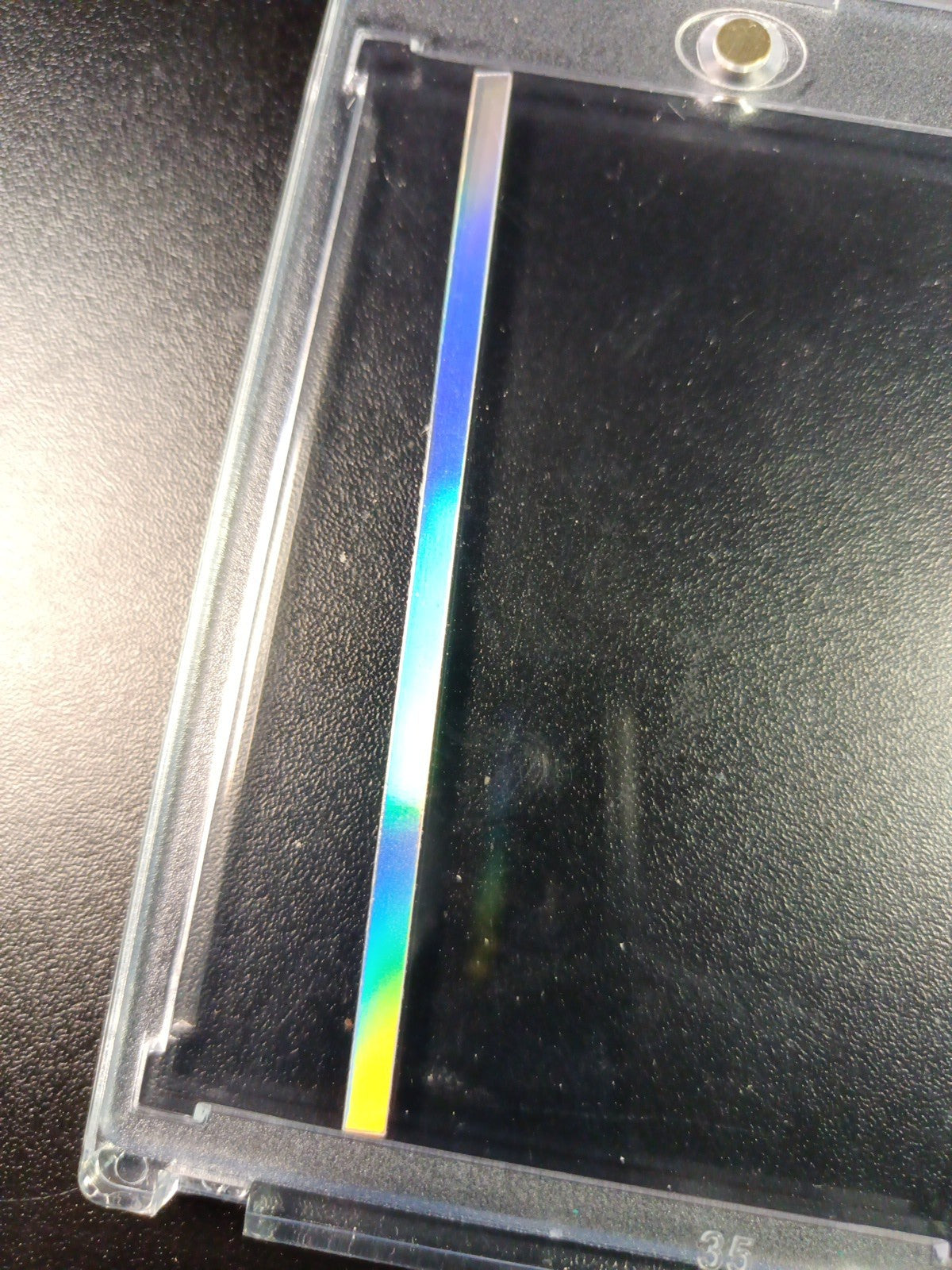 SpongeBob Factory Error Cut Trim Scrap Refractor Strip Topps Chrome Case Hit