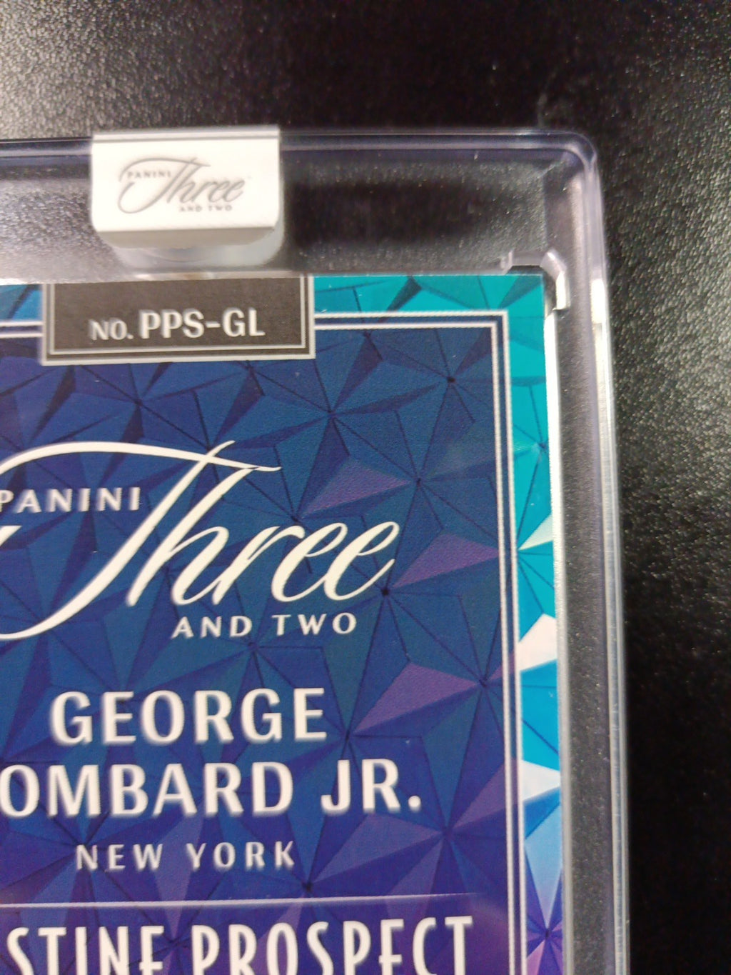 Autograph George Lombard Jr # 2/10 Gold Foil Panini W/ Case Yankees Rookie  /10