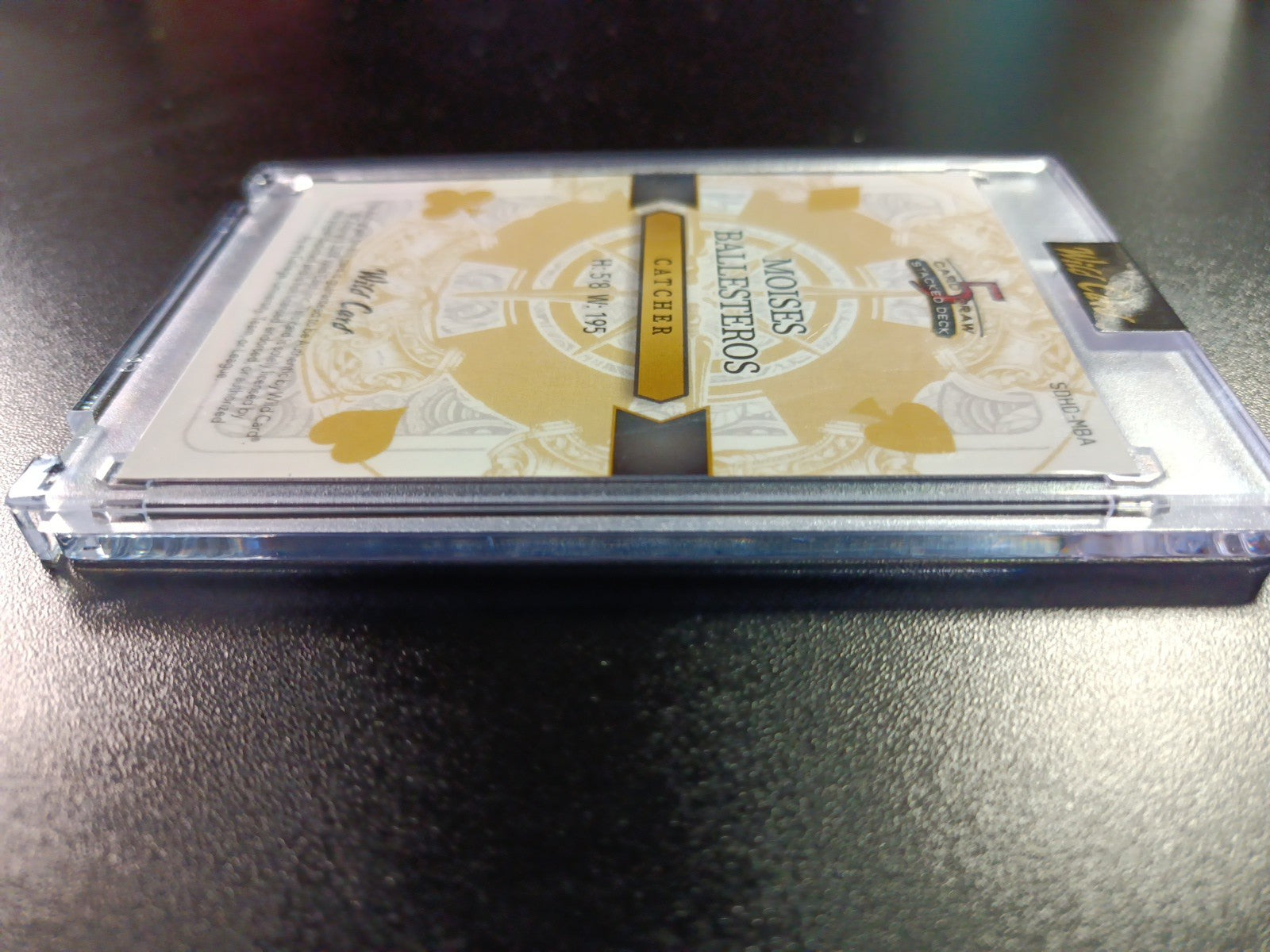 Moises Ballesteros #1/3 Autograph Rare Rookie MLB Baseball Card Wave Prizm