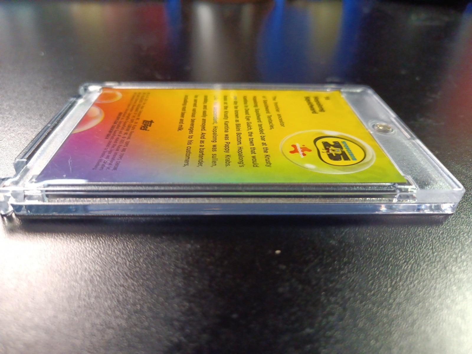 SpongeBob /25 Night Shift Manager Hopalong Squidward Cracked Ice Variant Card