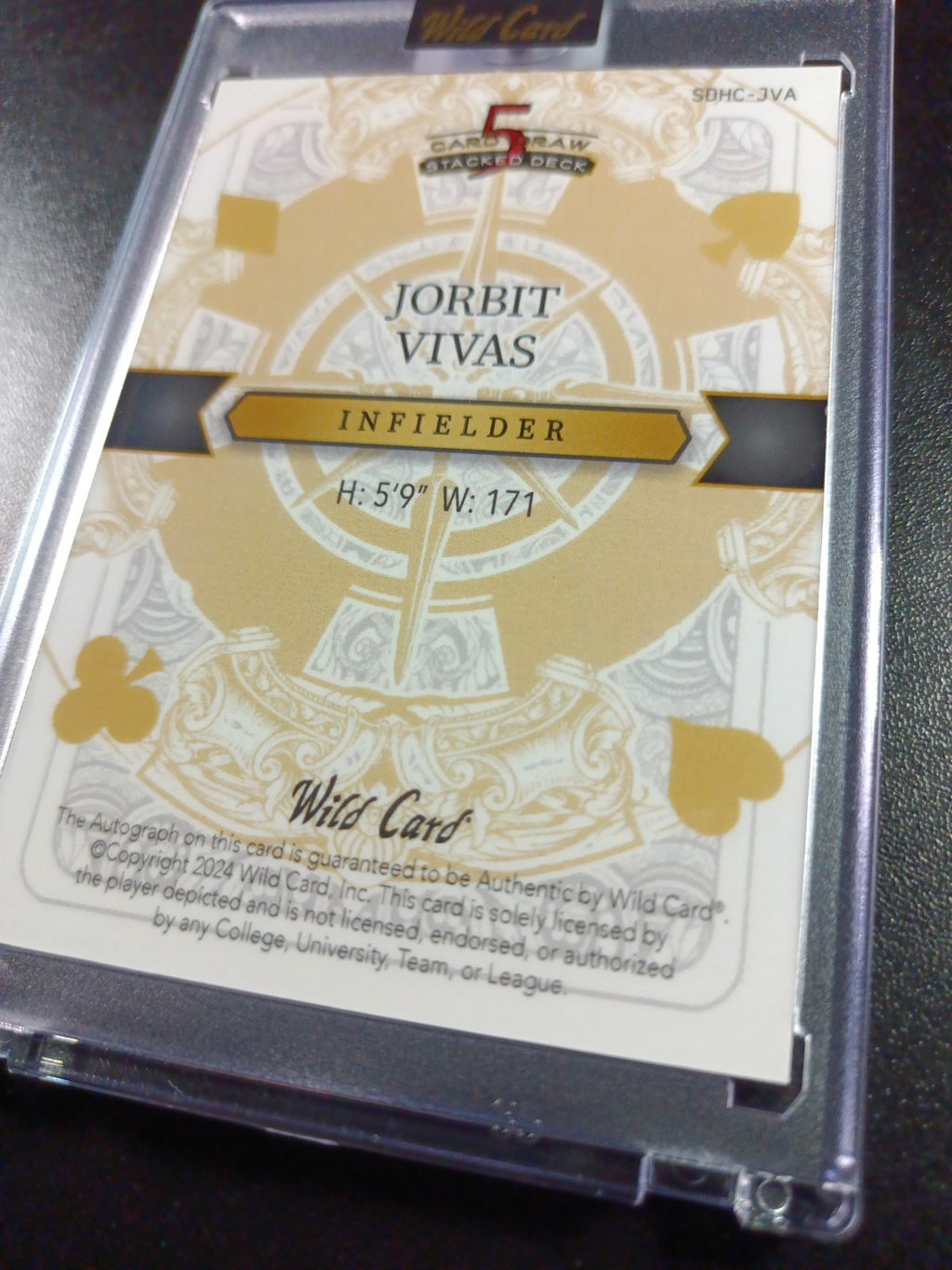 Jorbit Vivas #1/1 Superfractor Autograph Rare Rookie MLB Baseball Card Prizm