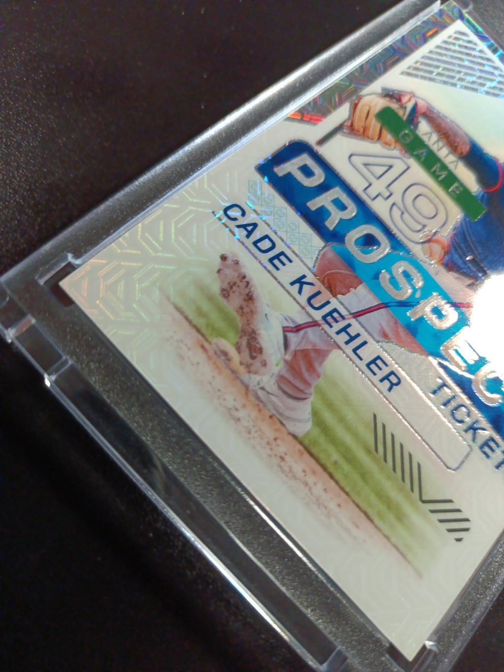 Cade Kuehler # /25 Rare Rookie Atlanta Mojo Prizm Baseball Card MLB