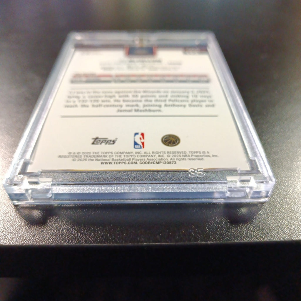 /99 Aj McCollum Season Tip Off Green Logofractor Card 2025-26 Topps Basketball