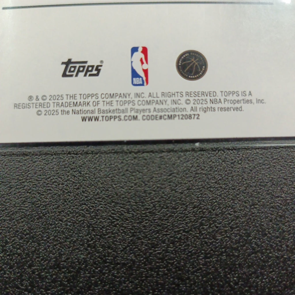 # /2025 Gold Topps Basketball 2025-26 Card Keyonte George 1849/2025 Case Hit