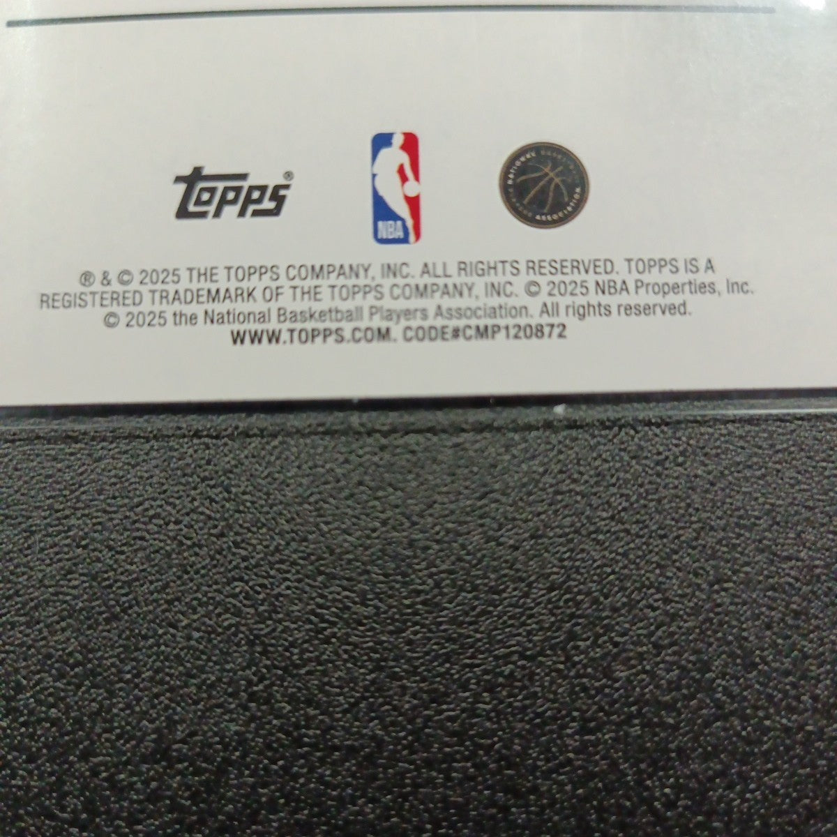 # /2025 Gold Topps Basketball 2025-26 Card Keyonte George 1849/2025 Case Hit