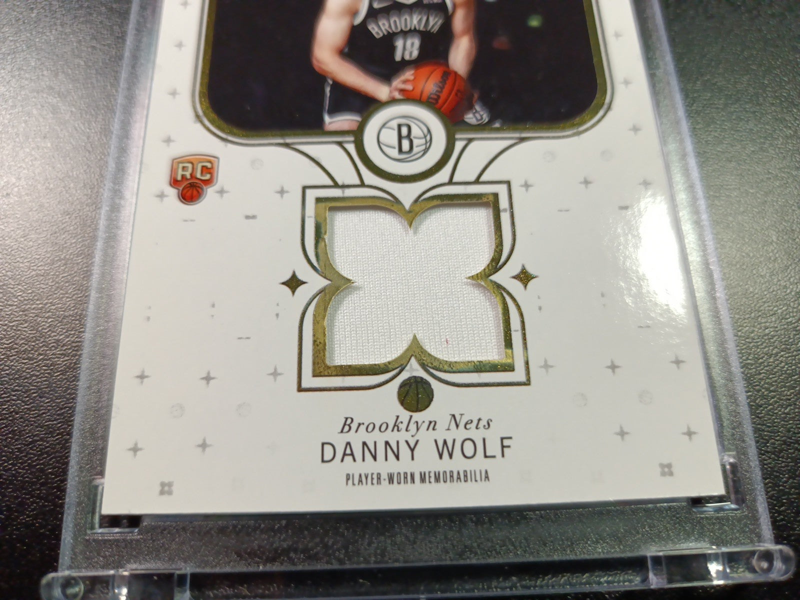 Danny Wolf Rookie Topps Basketball 2025-26 Jersey Patch Relic Franchise Fabrics 