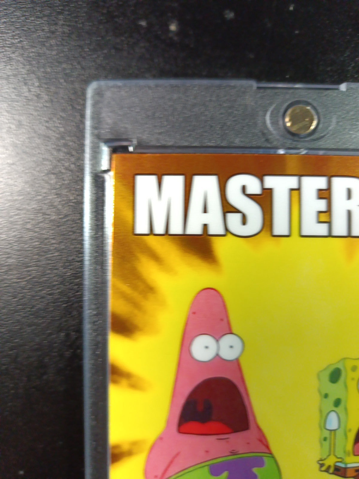 SpongeBob Masterful Memes Surprised Patrick & SpongeBob Card Topps Case Hit MM-7
