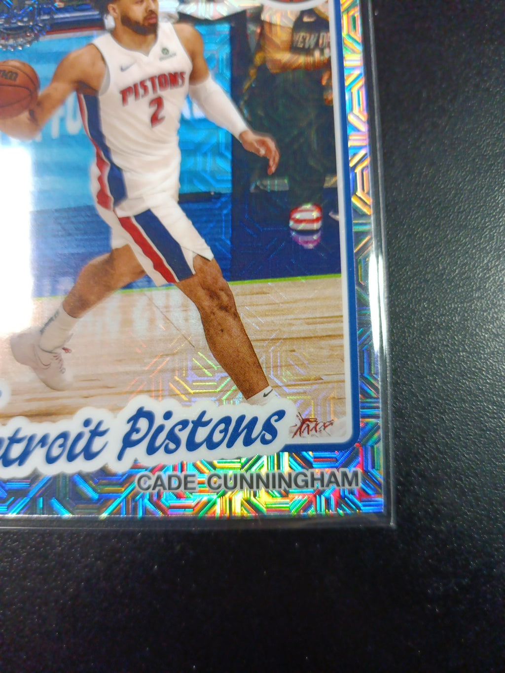 Mojo Refractor Cade Cunningham 45th Anniversary Card 25-26 Topps Basketball NBA