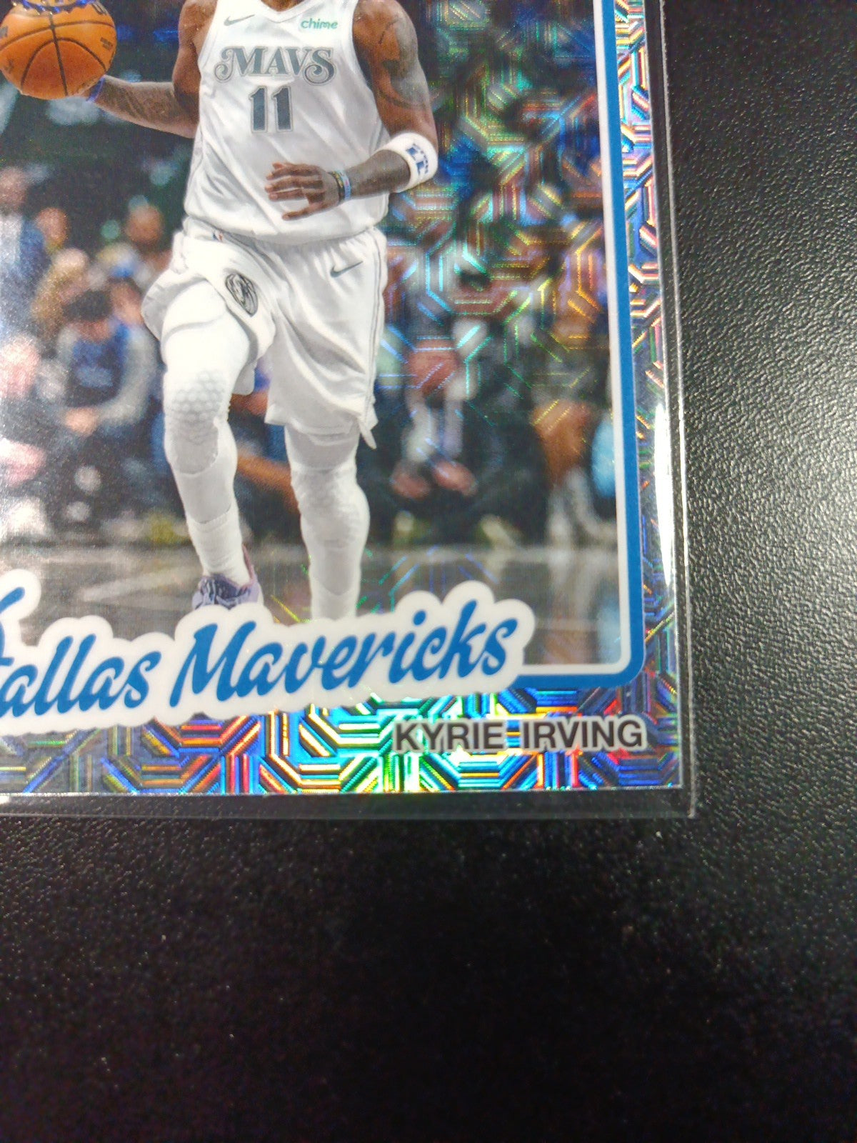 Mojo Refractor Kyrie Irving 45th Anniversary Card 25-26 Topps Basketball NBA