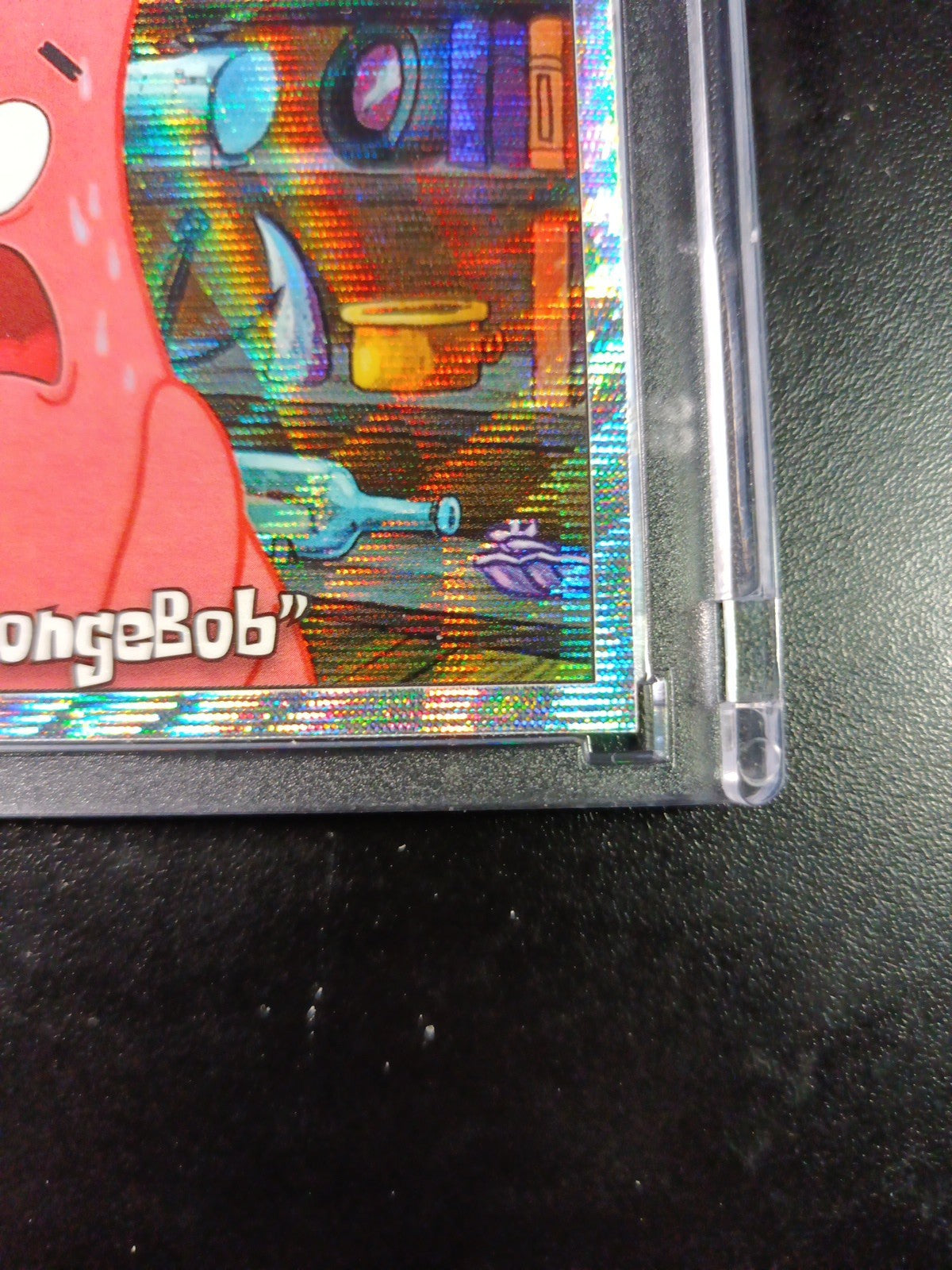 SpongeBob # 20/175 Silver Wave Refractor Patrick Careful SpongeBob Card /175