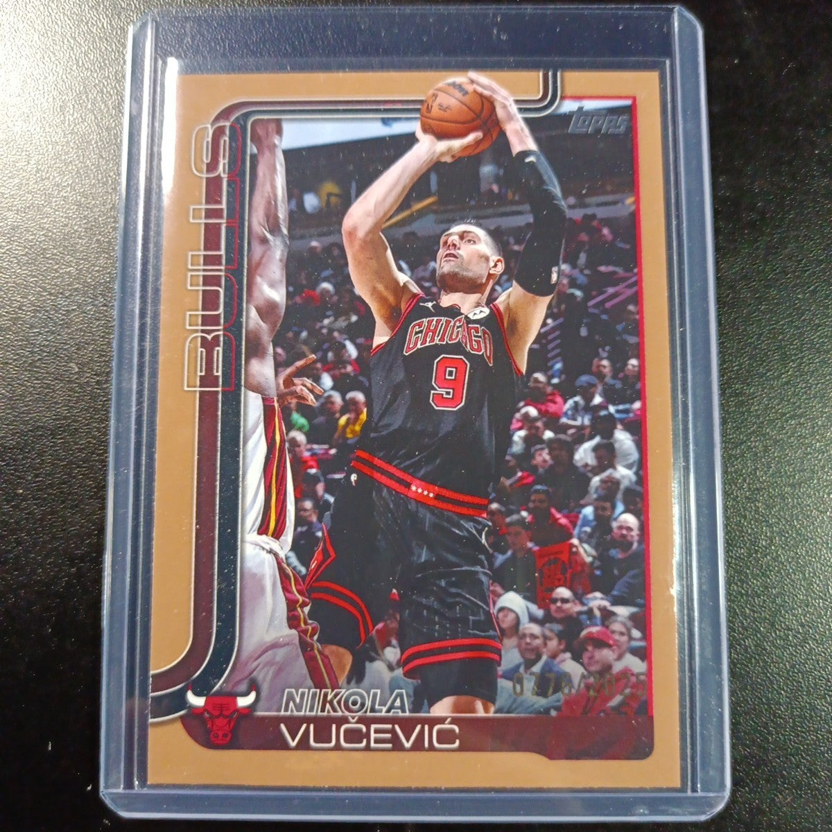 # /2025 Nikola Vucevic Gold Card 2025-26 Topps Basketball NBA Chicago Bulls