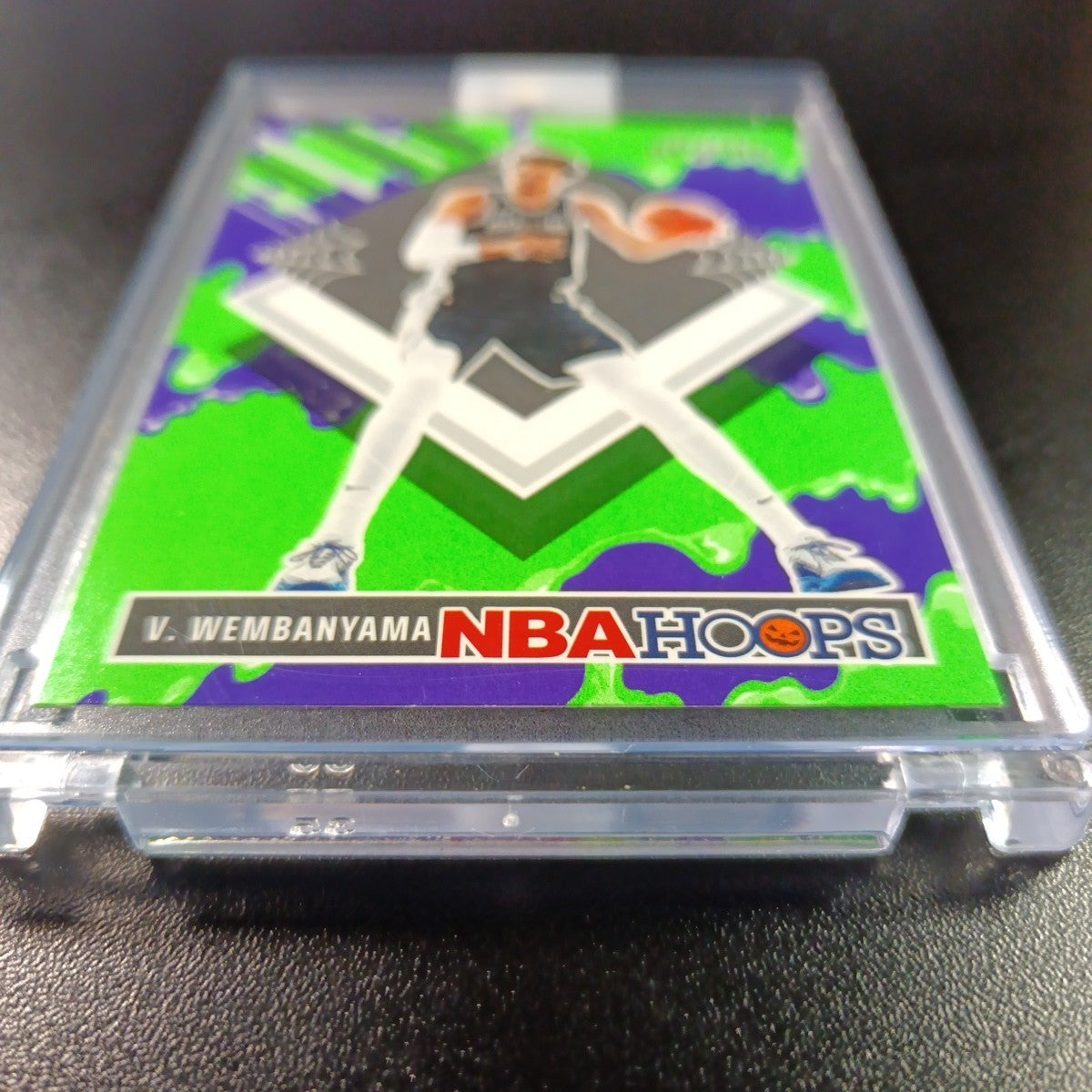 Green Slime Wembanyama NBA Haunted Hoops Panini 2024-25 Basketball Card Spurs 