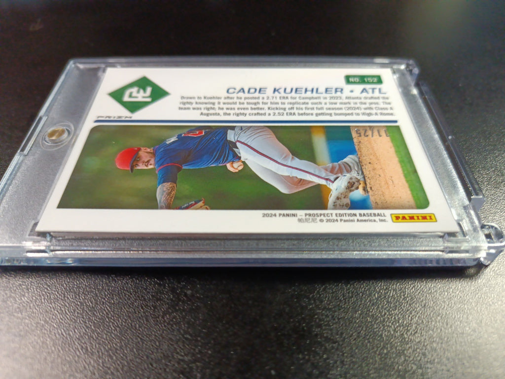 Cade Kuehler # /25 Rare Rookie Atlanta Mojo Prizm Baseball Card MLB