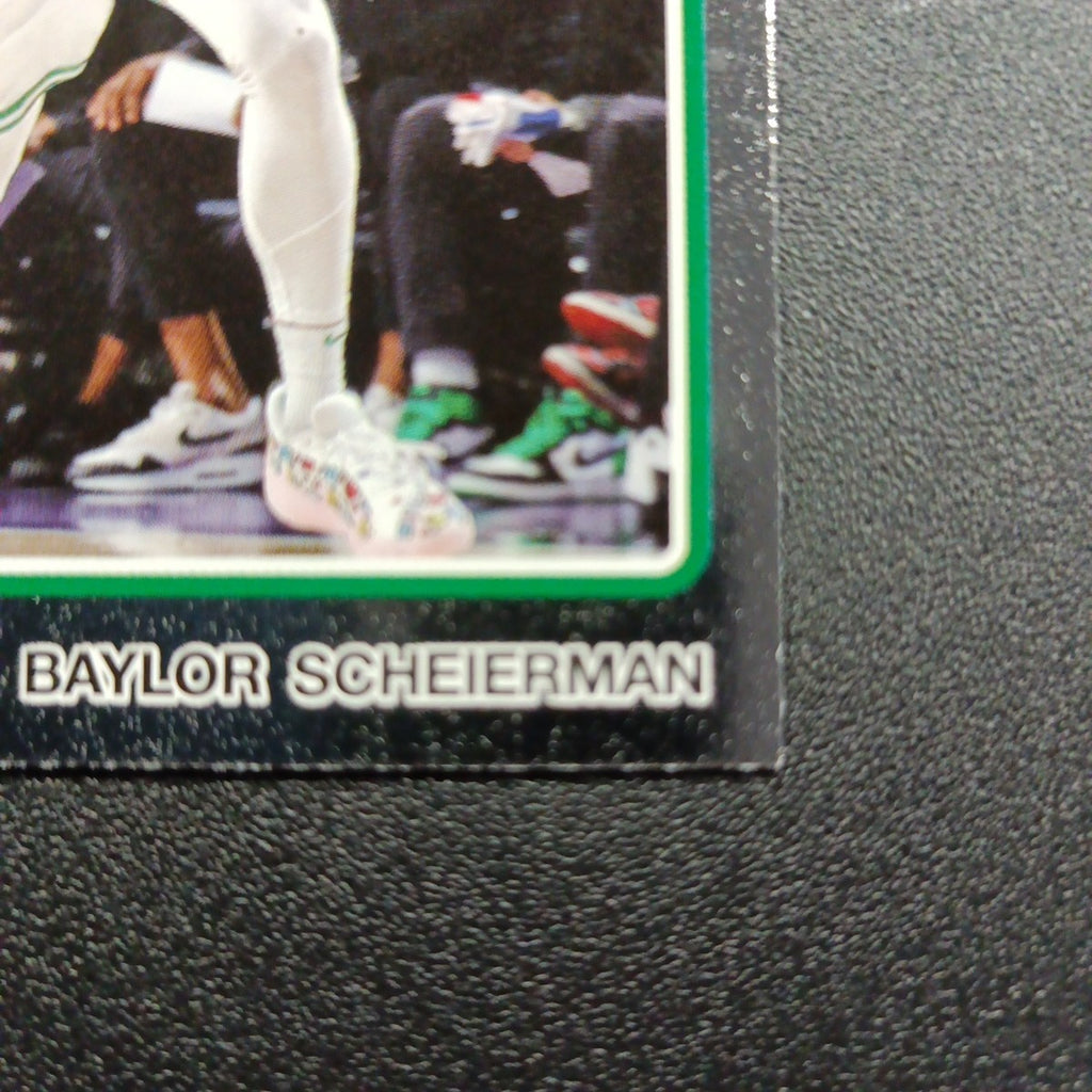 2025-26 Topps Basketball Card Baylor Sheierman Silver Foil 45th Anniversary