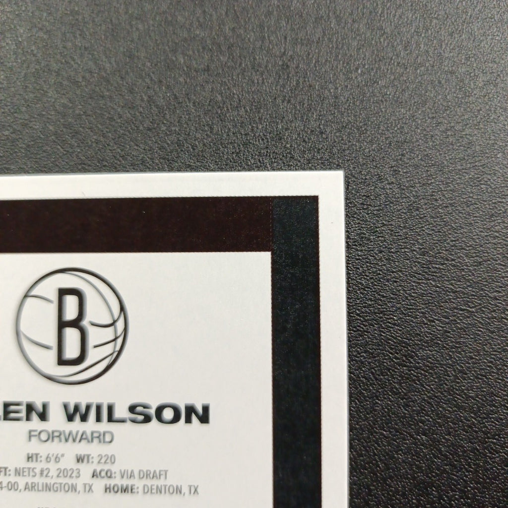 2025-26 Topps Basketball Card Jalen Wilson Silver Foil 45th Anniversary