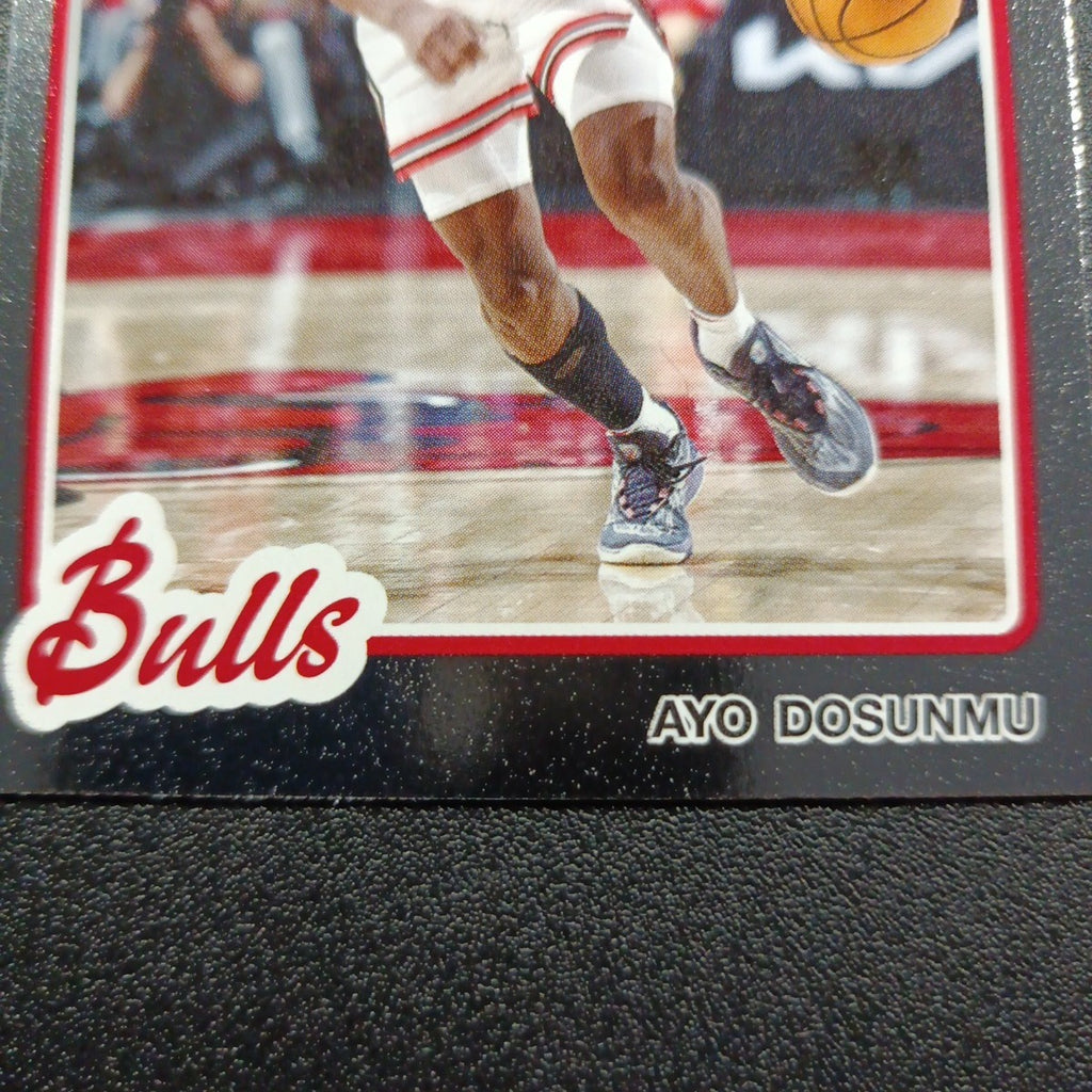 2025-26 Topps Basketball Card Ayo Dosunmu Silver Foil 45th Anniversary